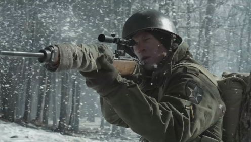 经典二战片，我看过最震撼的战争电影之一，枪枪爆头，这才叫战争片
