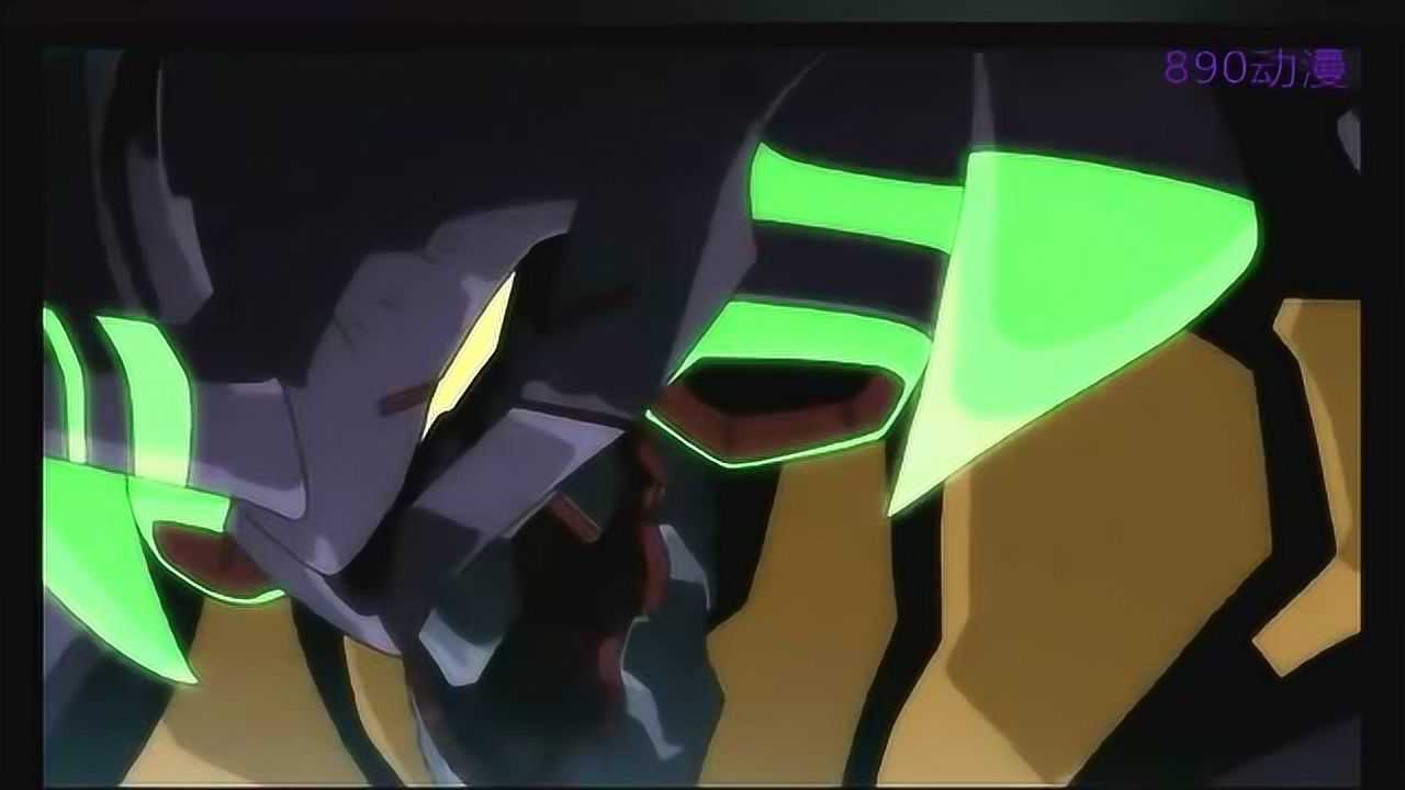 神作eva:初号机首次暴走,手撕第三使徒水天使!_腾讯视频