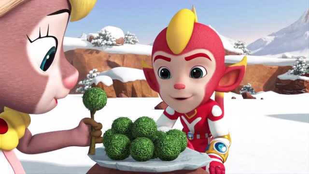 宇宙护卫队:闪电用青草做公主的午餐,公主觉得闪电的厨艺不太好啊