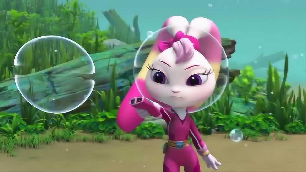 宇宙护卫队:彩虹用彩虹能量阻断了水流