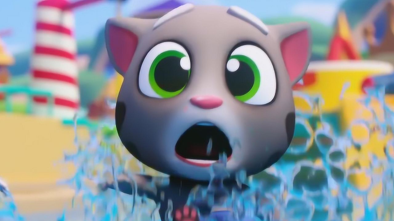 汤姆猫水上乐园 talking tom pool level 124-126 游戏演练