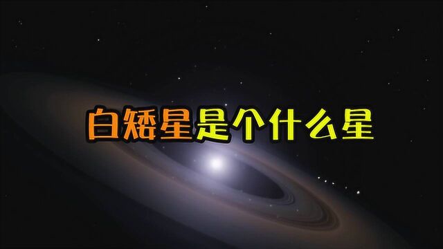 经常听到科学家说白矮星,它到底是什么星?