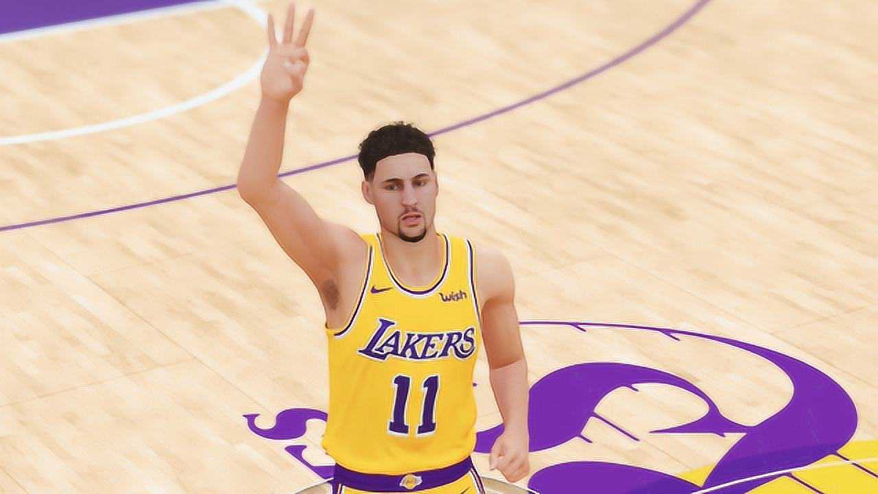 布魯nba2k19神級操作湖人交易克萊湯普森