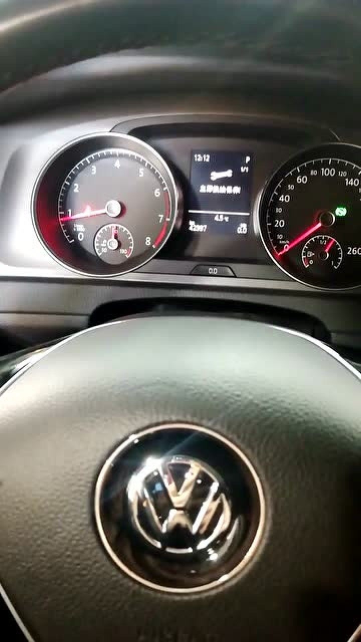 高尔夫7胎压复位操作方法