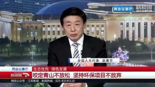 全国人大代表吴惠芳:当年一个关于环保的决定 为永钢迎来新的生机