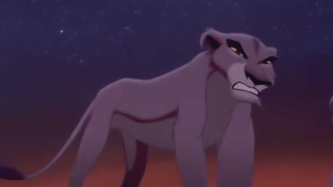 狮子王2:吉娜发现高孚已经背叛了自己,投靠了辛巴