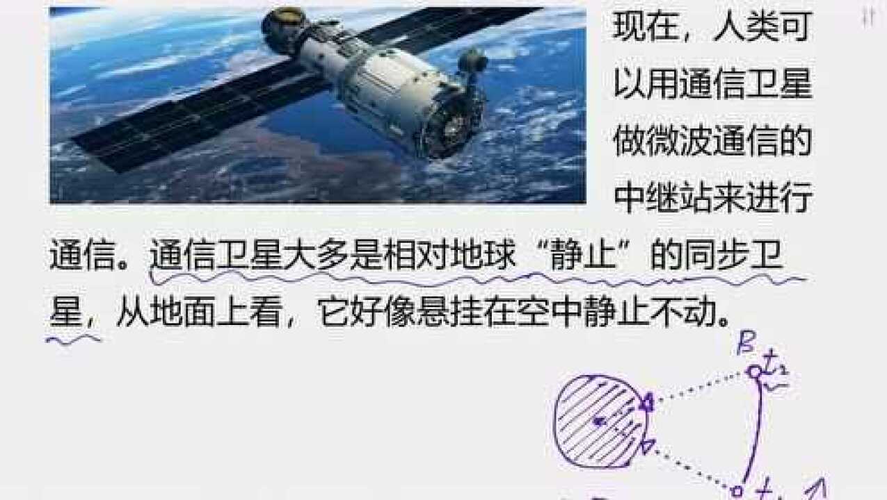 卫星通讯技术初三物理同步教学视频王尚老师讲初中物理九年级腾讯视频