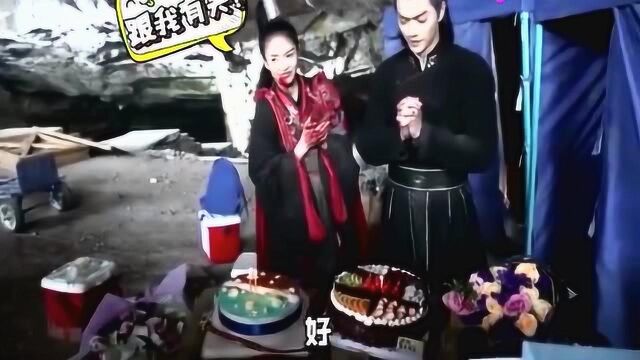 花絮:许凯过生日赚大了!毕竟白鹿的吻,一般人得不到