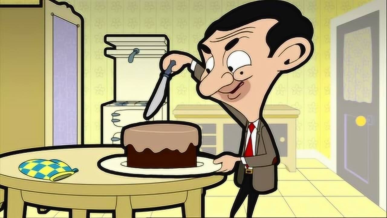 《憨豆先生》房东太太做的巧克力蛋糕好香啊,豆豆哥去偷吃了