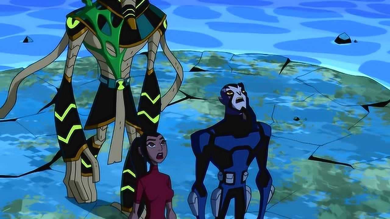 《少年骇客》田小班用木乃伊的外星英雄救了鲁克和凯伊,真及时_腾讯视