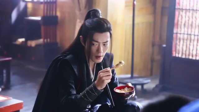 《陈情令》花絮:抱山散人和藏色散人逼“疯”肖战