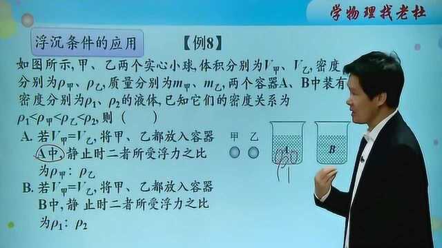 初中物理:浮力单元基本理解梳理讲解,带你轻松解题,考试拿高分