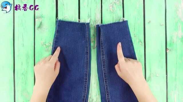 创意手工DIY,将你的旧衣服改造一下,让它变得独一无二