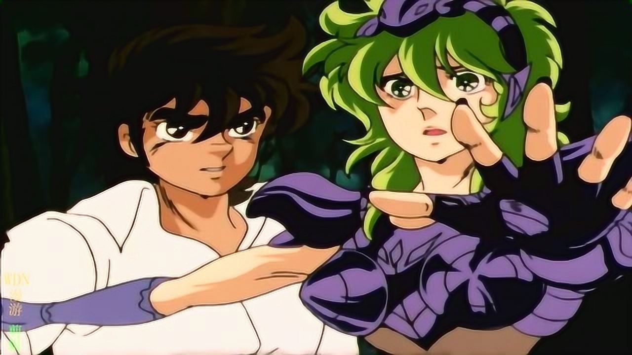 圣斗士星矢精彩剪辑星矢与莎尔娜的爱恨情仇片段回顾