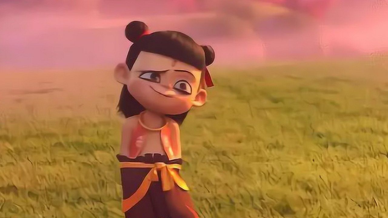 哪吒之魔童降世哪吒插兜走路最拉风做整条gai最靓的崽