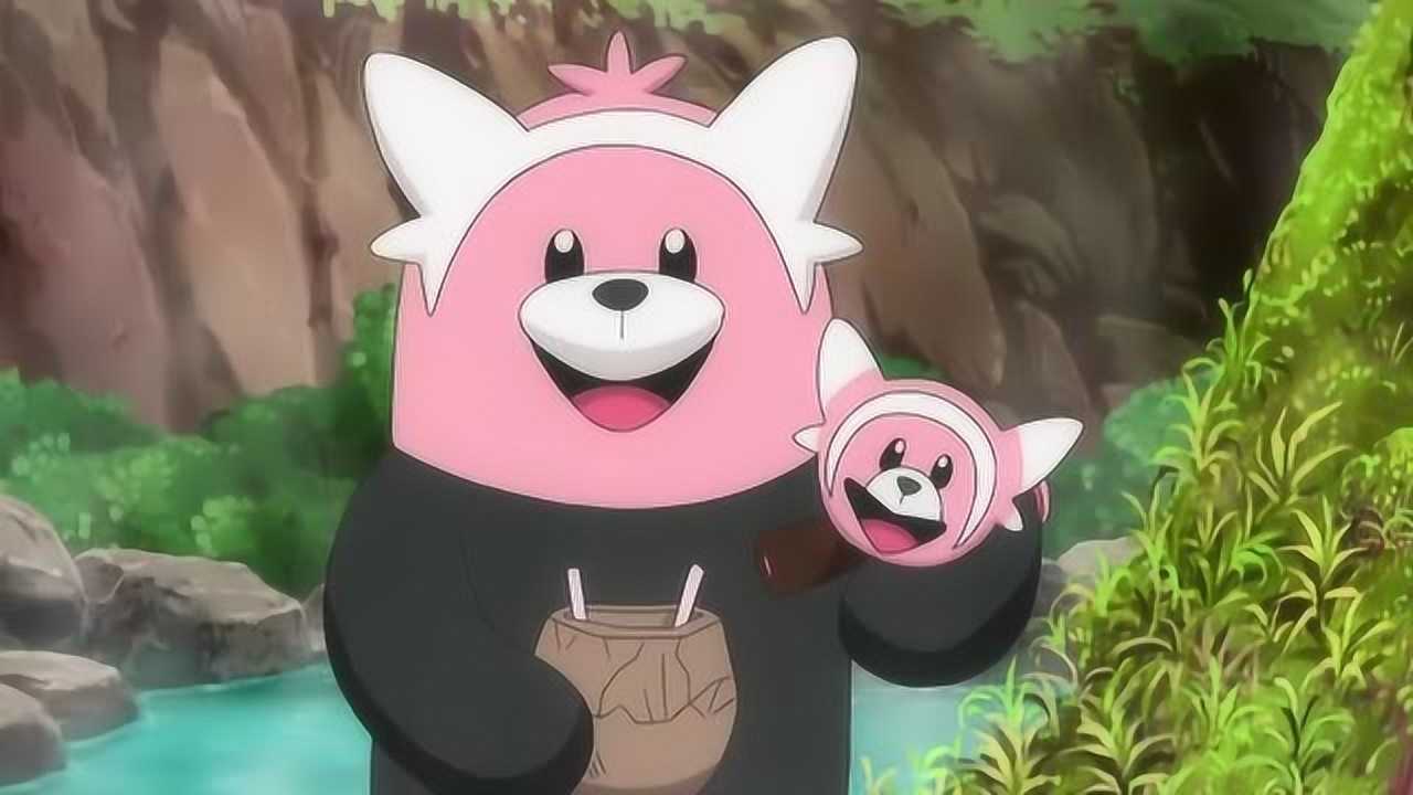 宝可梦日月，第一准神！穿着熊和童偶熊_高清