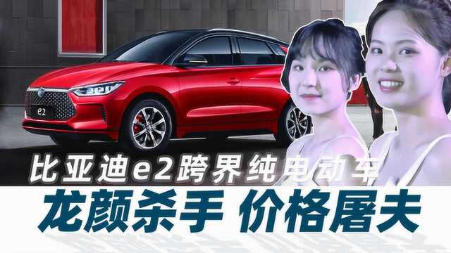 比亚迪e2跨界纯电动车上市 汽车Vlog191