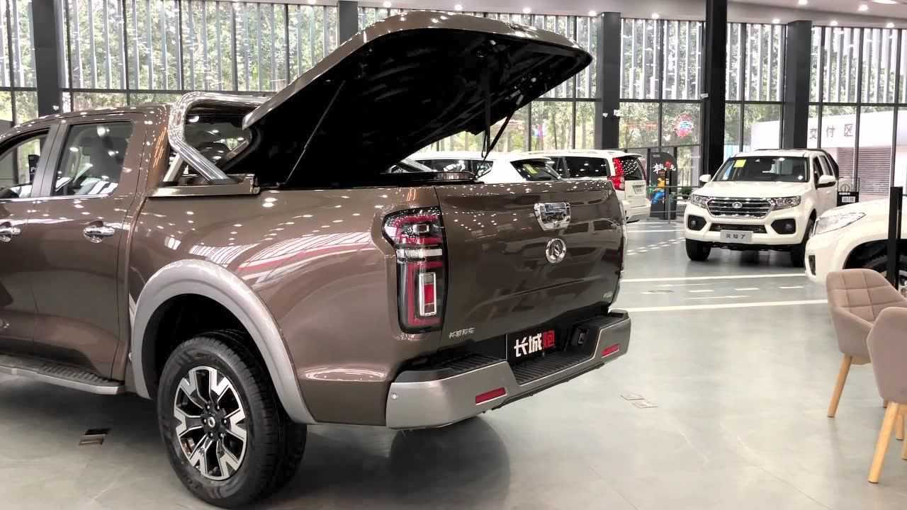 到店实拍评测长城炮皮卡