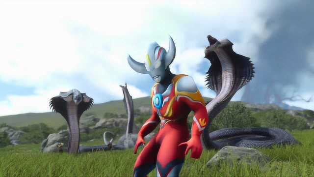 小祁历险记120:光之国边境出现生物入侵,欧布警备队火速前往