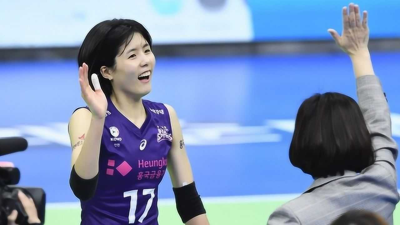 李在英 2019-2020赛季韩国女排联赛优良发挥