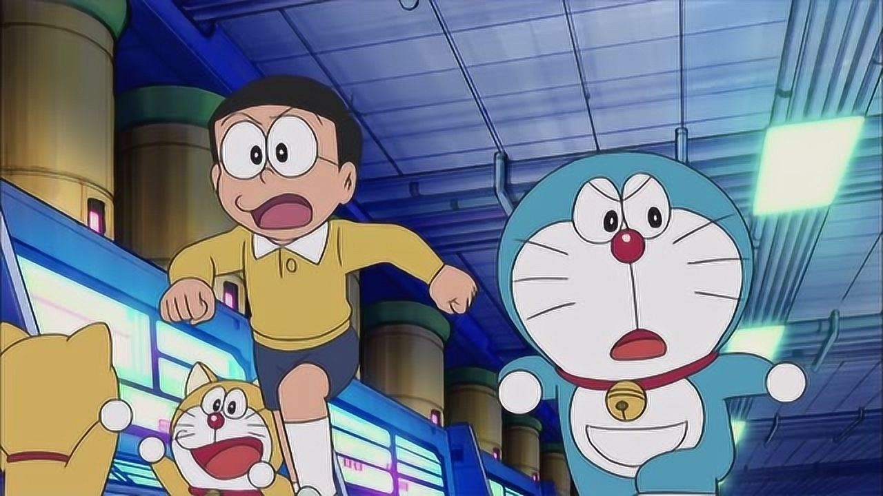 哆啦a梦62:哆啦a梦的百年时光胶囊02!百年之后的世界科技真发达