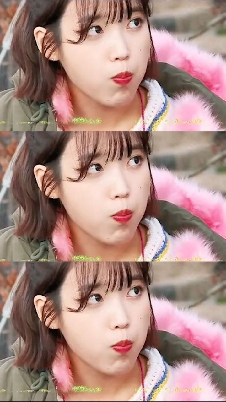 iu李知恩吃东西的样子也太可爱了