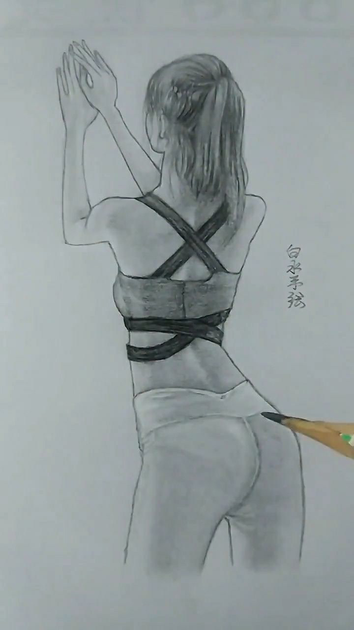 进来教你画简笔画美女!