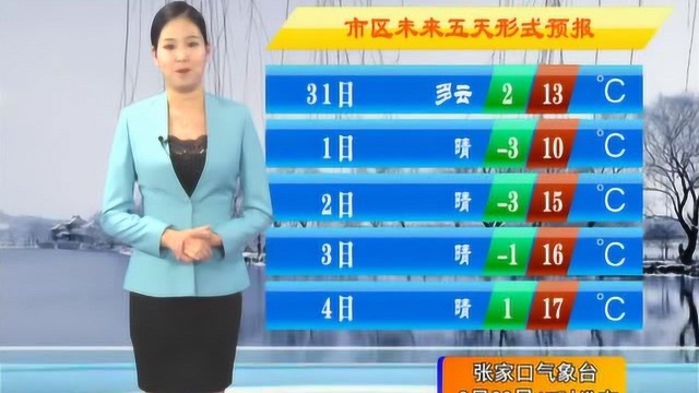 张家口气象3.30