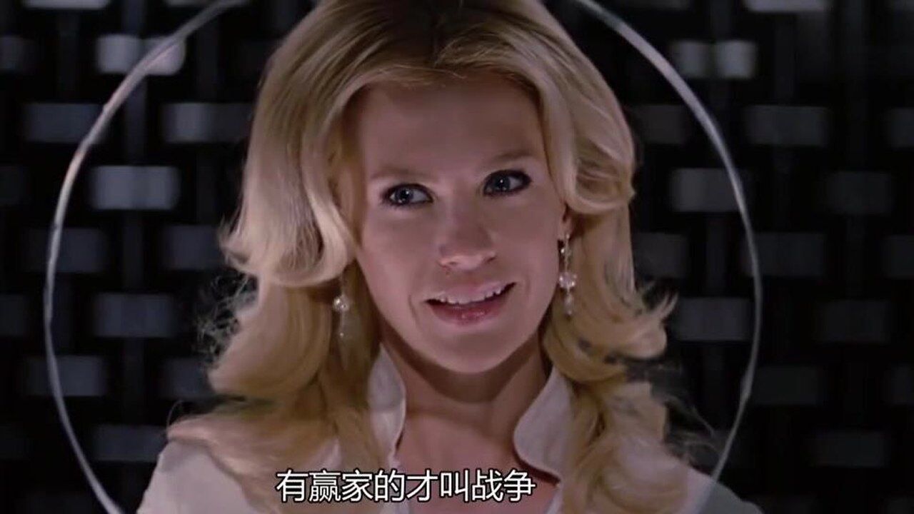 x战警白皇后完全看不出是囚犯这一身白衣太帅了
