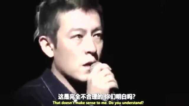 陈冠希全程英文演讲: 我出生在加拿大, 但我绝对是一个中国人!