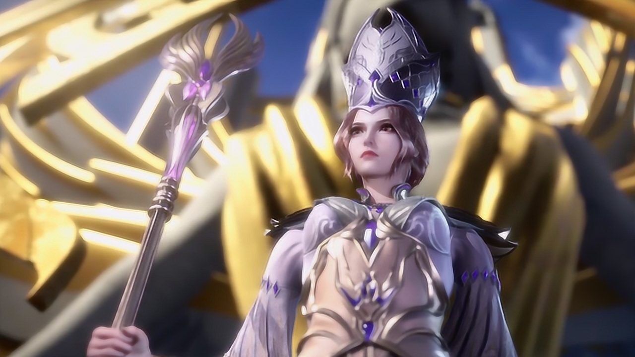 斗罗大陆教皇派头不小刚出现就震慑全场吓得小丑们纷纷下跪