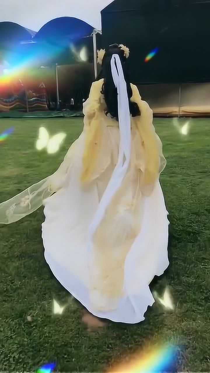 魔道祖师同人的cos,小姐姐背影太美了,像极了爱情!