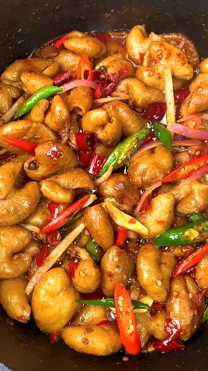 肥肠这样做非常好吃.