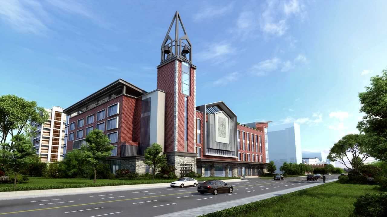 珠海德威国际高中横琴新校区效果视频