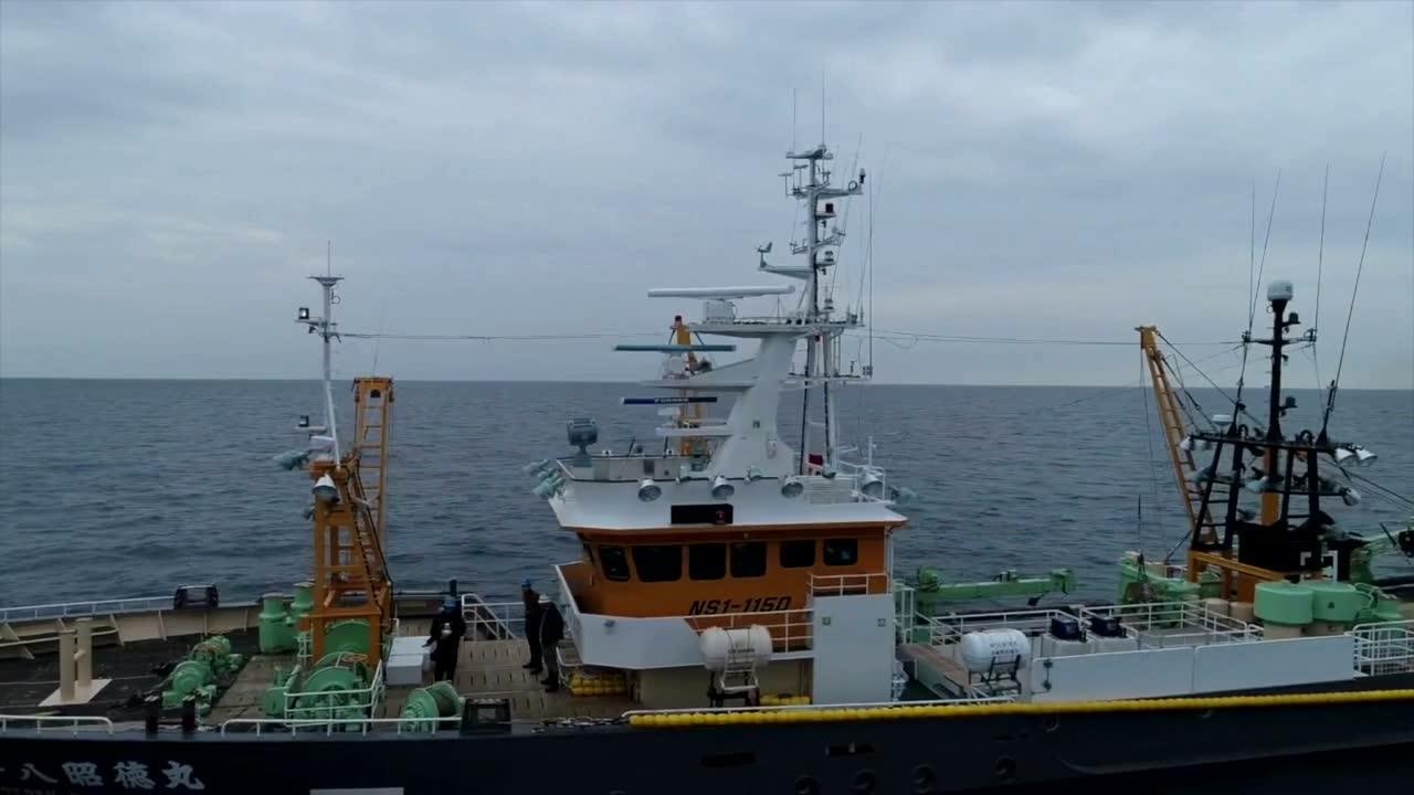 试航,日本39米围网渔船第十八昭徳丸