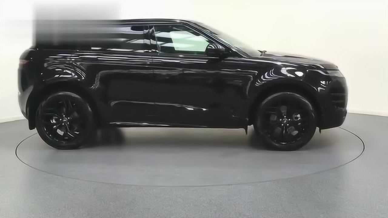 实拍2020款路虎揽胜极光展示欣赏黑色颜值真是太炫酷了