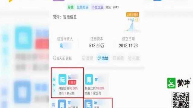 不仅是法人还是股东?甯女士查询公司信息 发现自己竟是名义上的老板