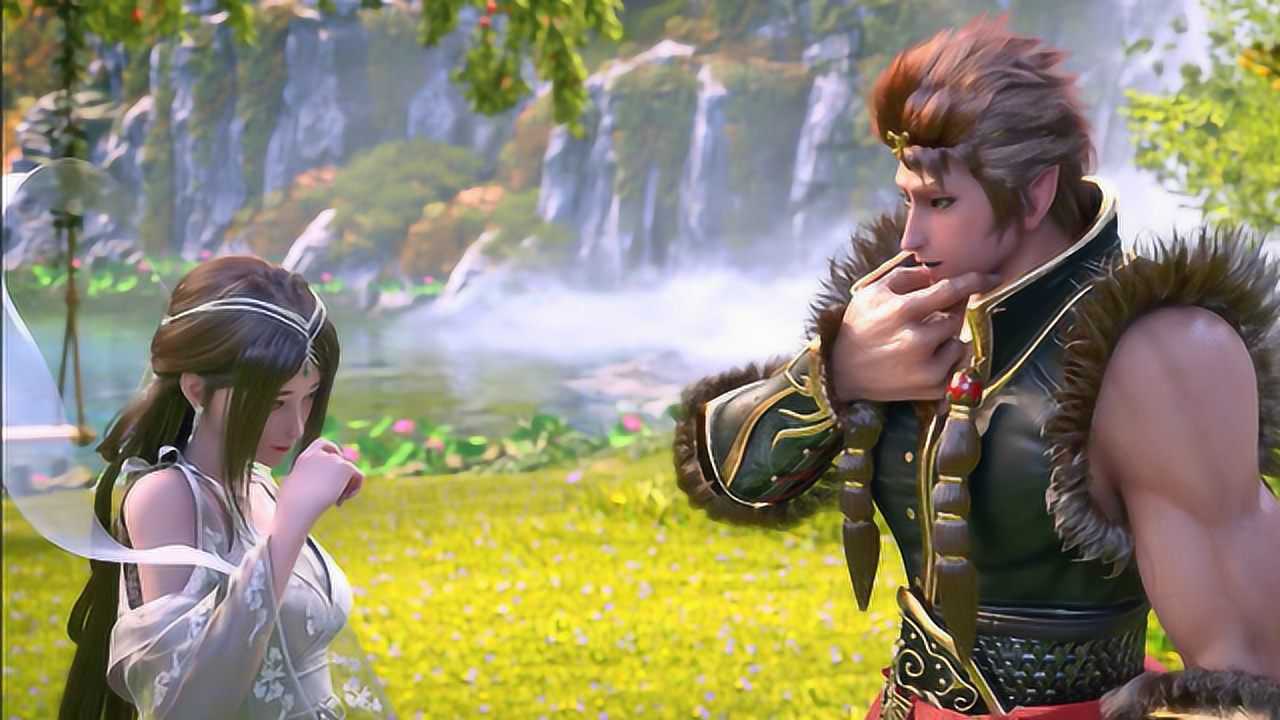 西行纪:孙悟空结识了素衣公主,体验到了恋爱的感觉!