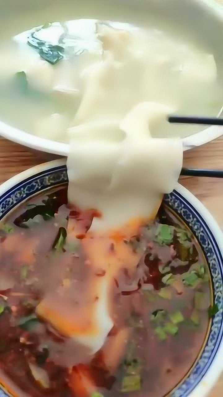 老婆做的陕西名吃一根面简直比我脸还宽她真的不是在骗我吗
