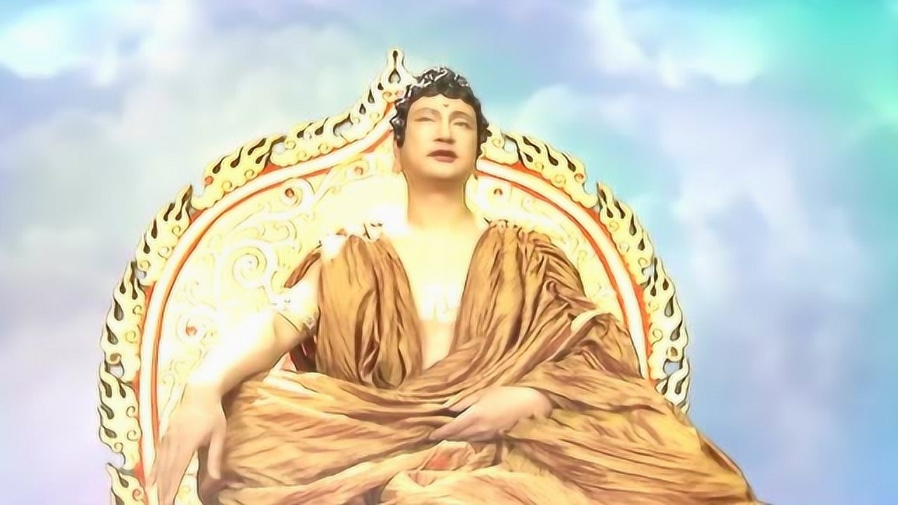 西游记 :如来佛祖在讲道,网友却说手势一看就是夹烟夹多了,什么鬼