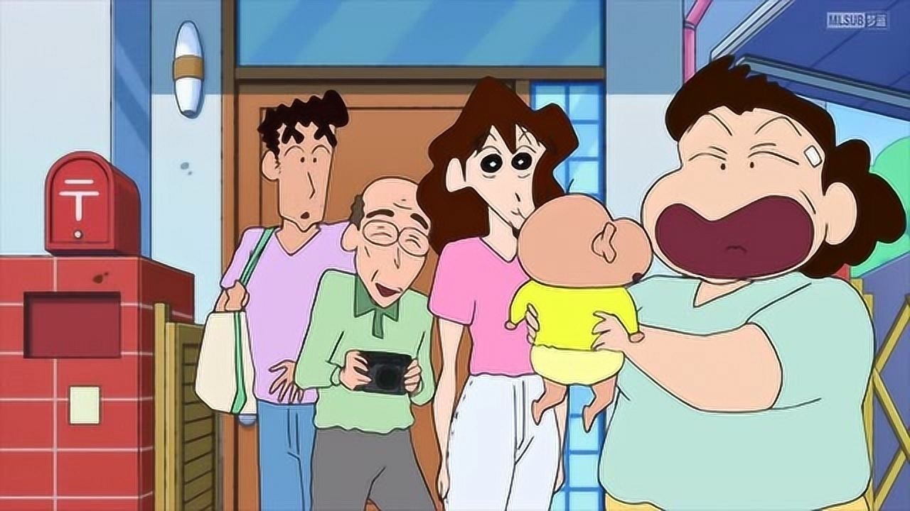 蜡笔小新:小新一家的买房记,广志从此开始了几十年的还房贷生涯