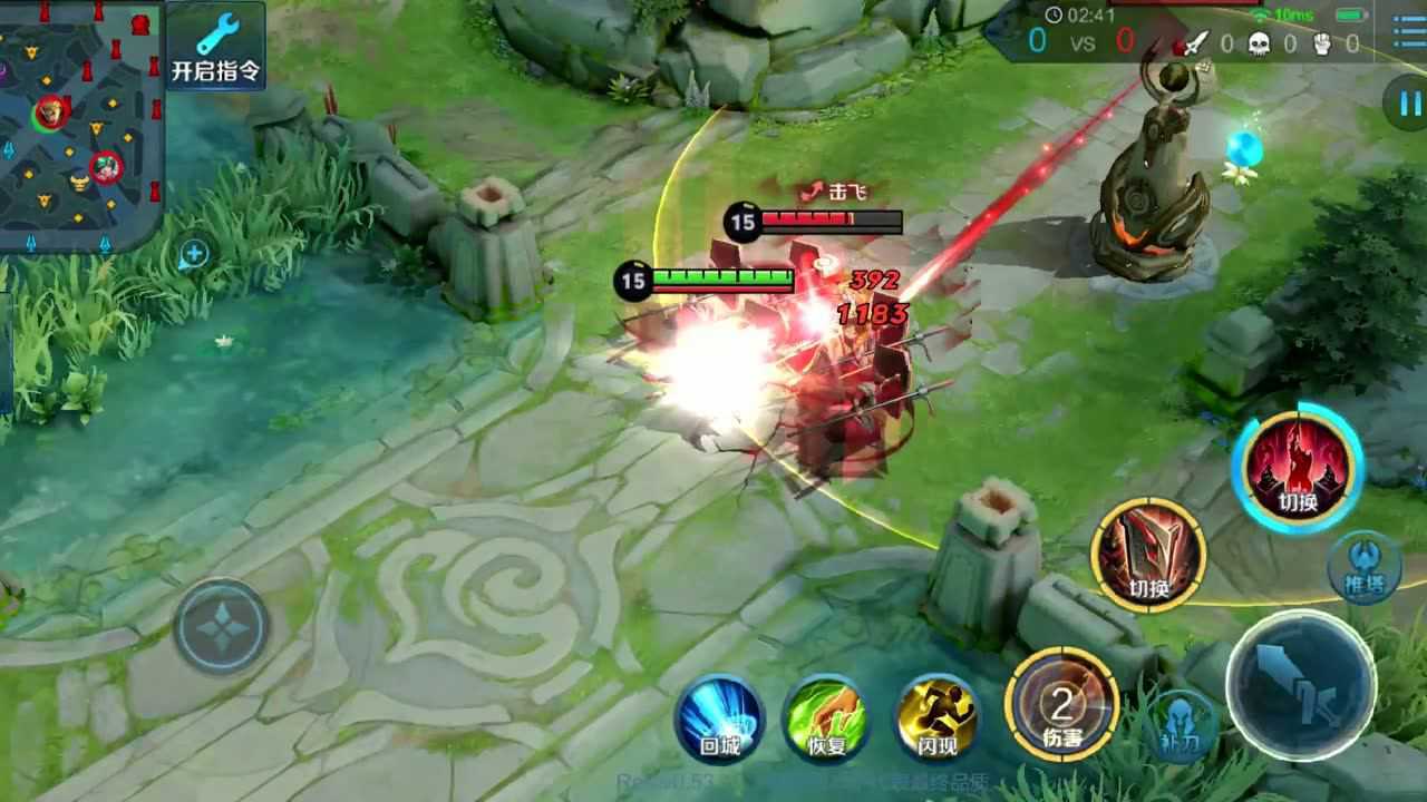 王者荣耀新英雄蒙恬大招连招二:3121a