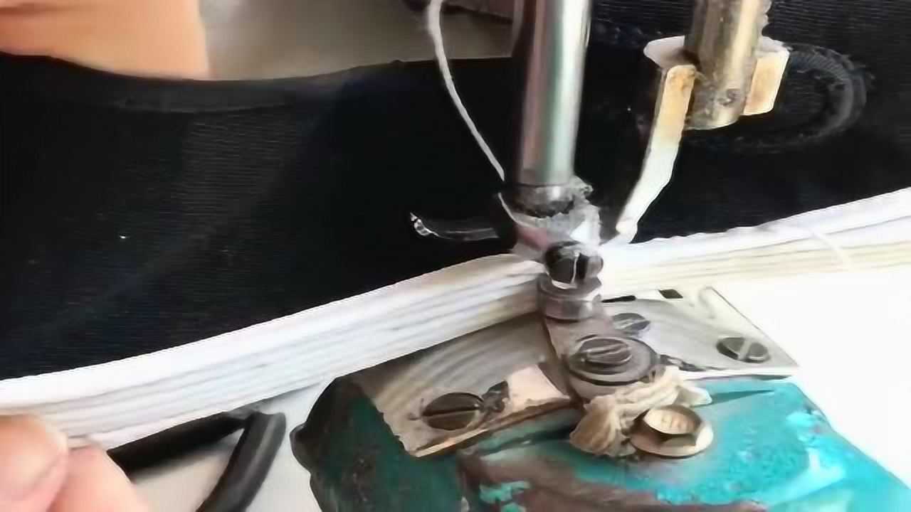 爷爷穿的千层底布鞋就是这样做出来的这机器真快