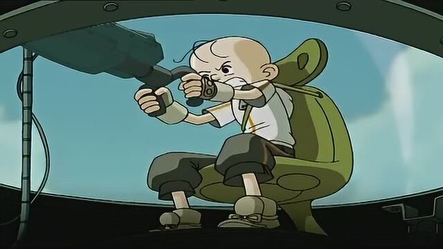 三毛历险记:三毛和小高合作击退追捕,逃离老妖婆的追捕