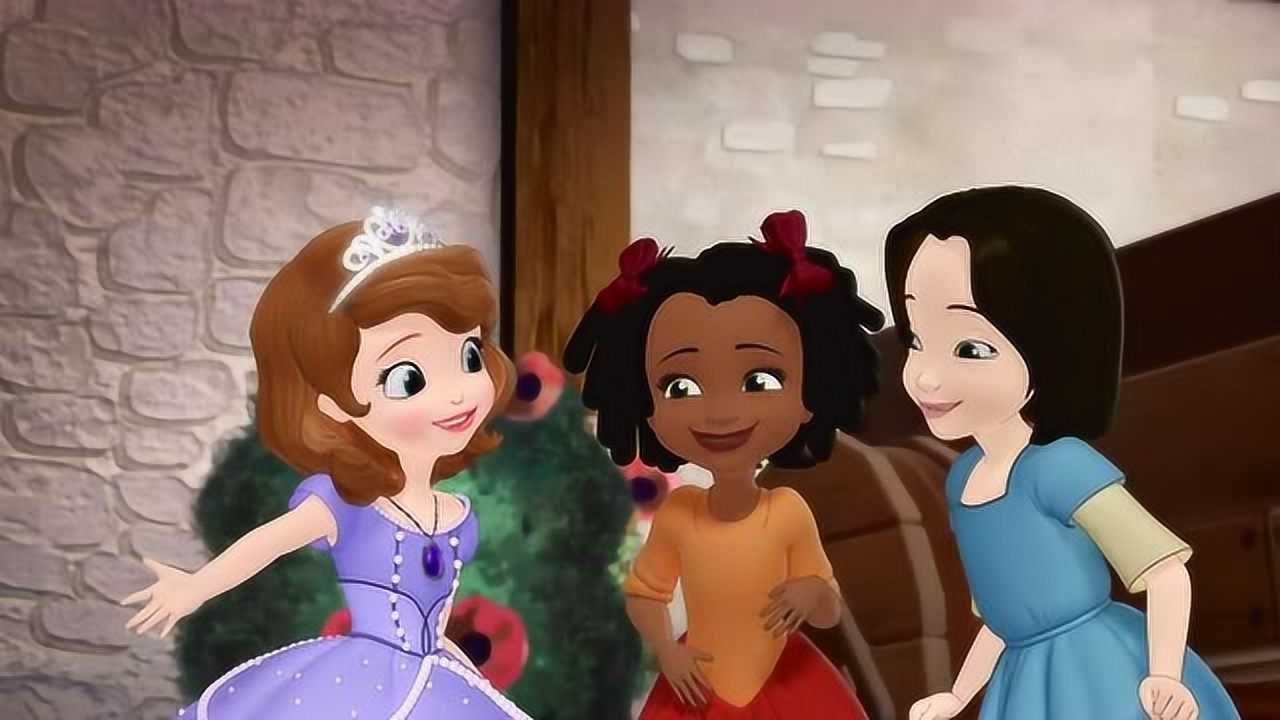 小公主苏菲亚:乡下女孩来到城堡,特别的开心