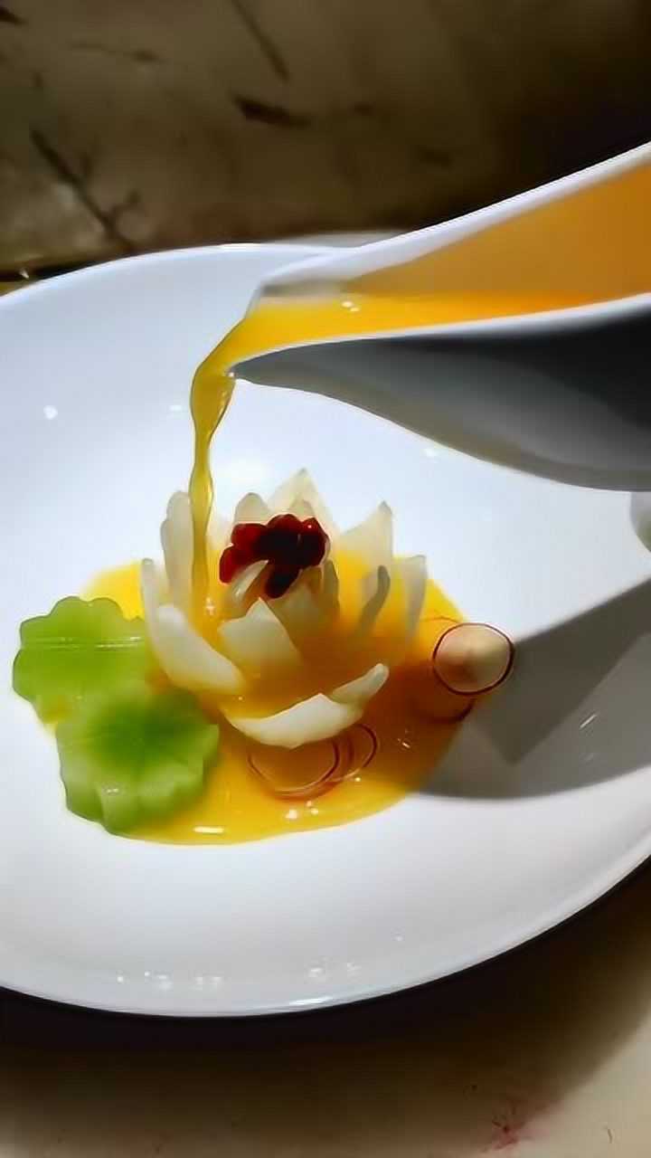 国宴菜开水白菜有多牛高汤浇上去的那刻才是惊艳的开始