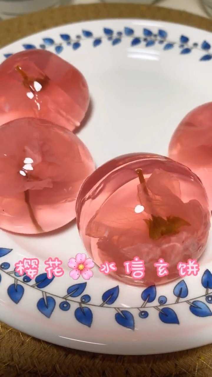 樱花水信玄饼做法简单味道颜值都在线