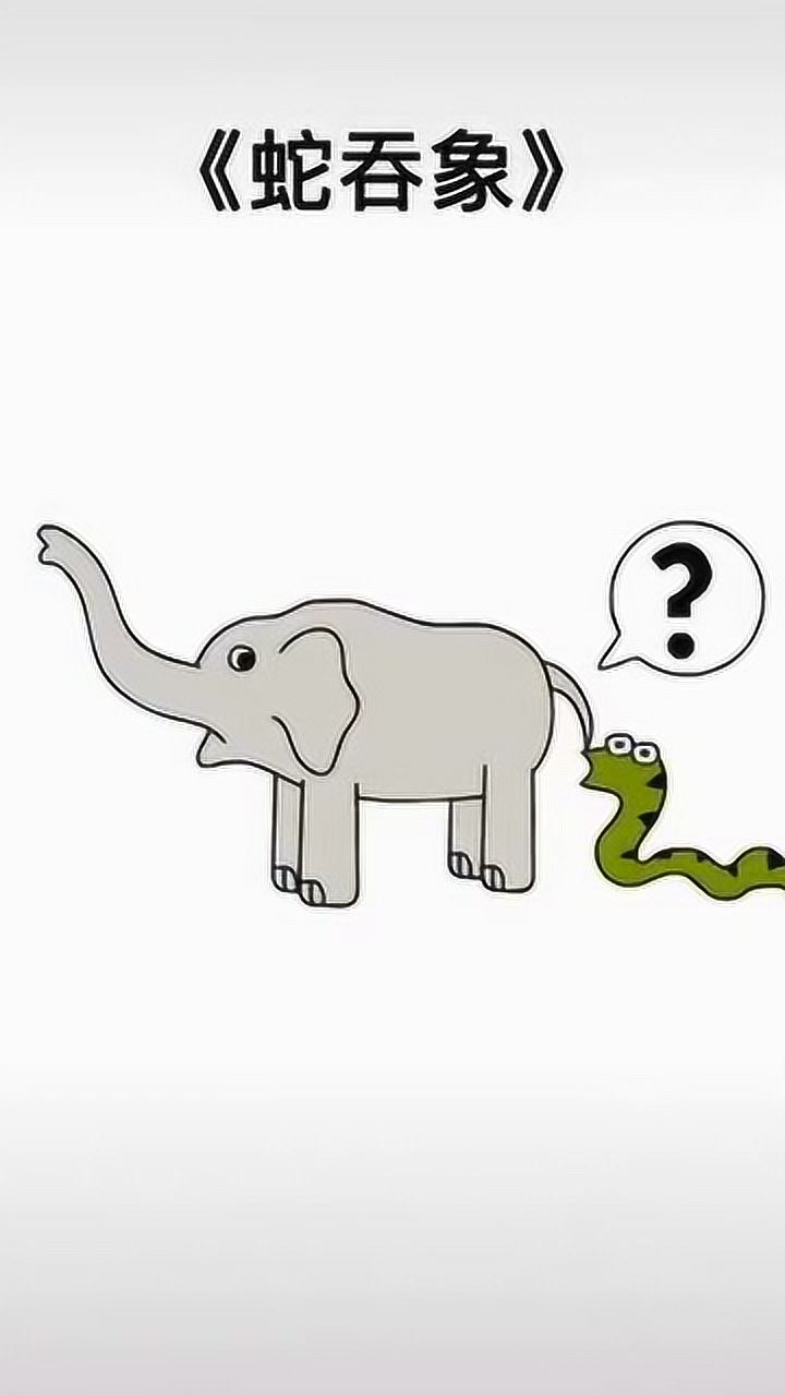 蛇吞象会是什么?