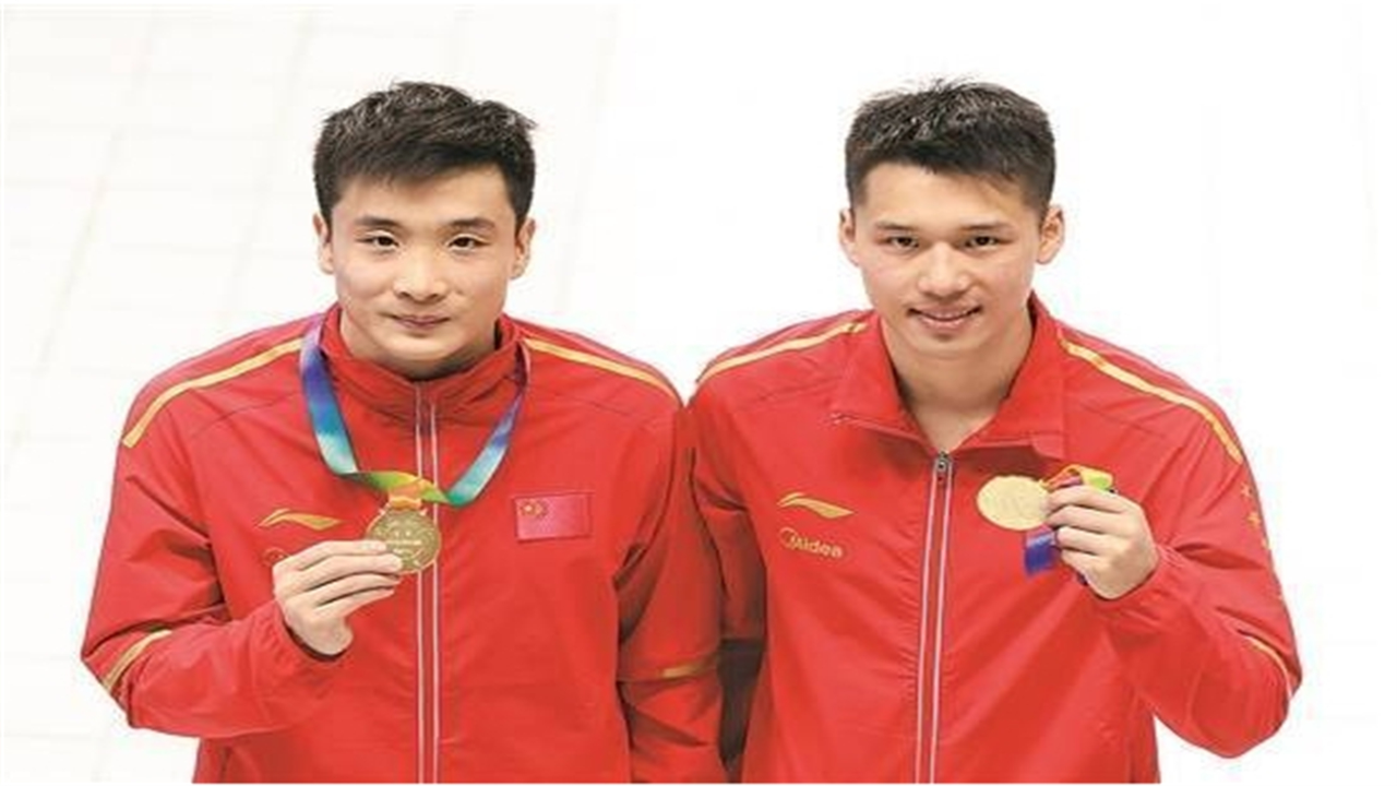 体坛名场面陈艾森携手谢思埸上演精彩刺激的跳水比赛全程高能