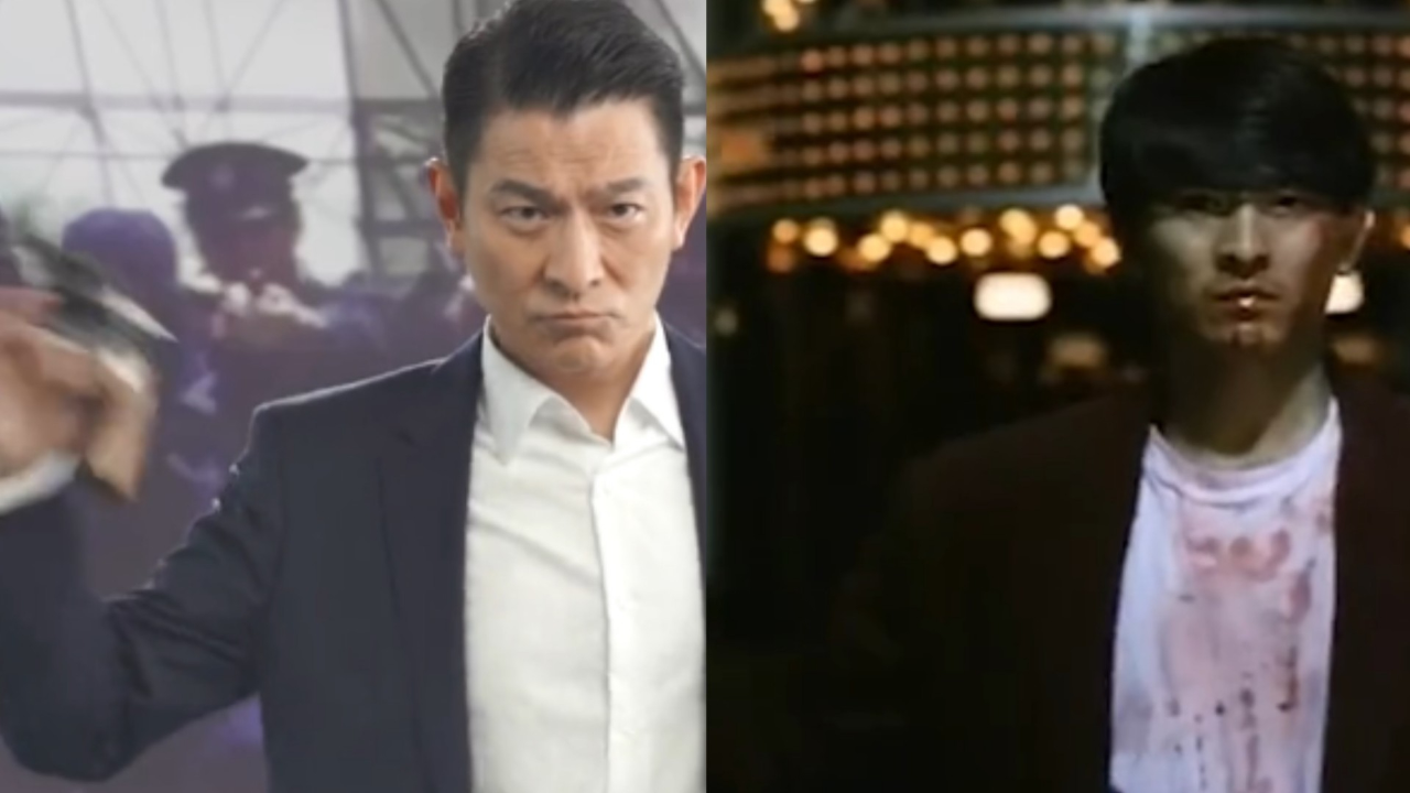 刘德华再现耍枪名场面,梦回33年前的无线五虎,网友:耍到我心里了